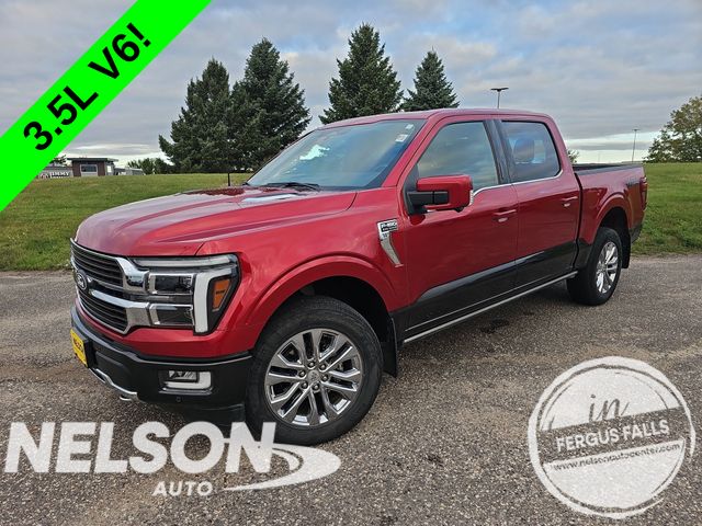 Rapid Red Metallic Tinted Clearcoat 2024 Ford F-150 Pickup Truck Four-Wheel Drive Automatic