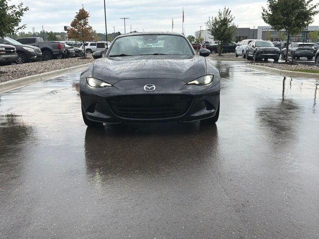 Black 2024 Mazda MX-5 Miata Convertible Rear-Wheel Drive 6-Speed Automatic