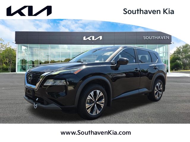 Super Black 2023 Nissan Rogue SUV / Crossover Front-Wheel Drive Continuously Variable Transmission