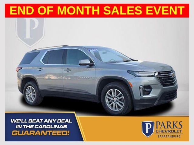 Sterling Gray Metallic 2023 Chevrolet Traverse SUV / Crossover Four-Wheel Drive 9-Speed Automatic