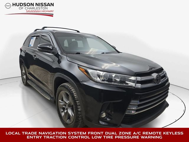 Midnight Black Metallic 2019 Toyota Highlander SUV / Crossover Front-Wheel Drive 8-Speed Automatic