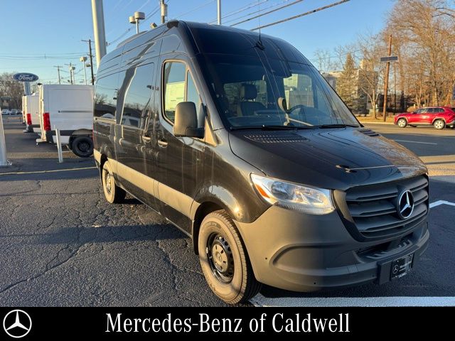 Jet Black 2024 Mercedes-Benz Sprinter 2500 144 Passenger Van RWD Van Rear-Wheel Drive 9-Speed Automatic