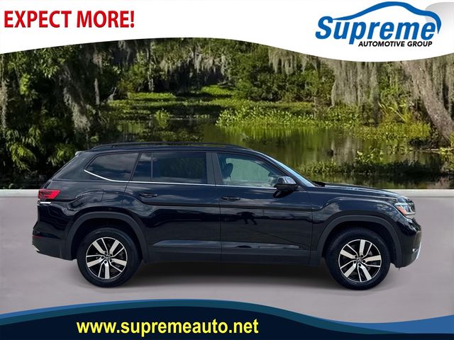 Deep Black 2021 Volkswagen Atlas SUV / Crossover Front-Wheel Drive 8-Speed Automatic