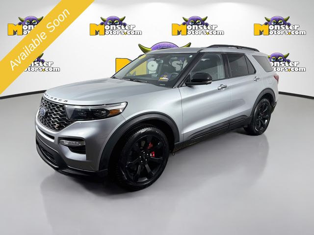 Silver 2023 Ford Explorer SUV / Crossover All-Wheel Drive Automatic