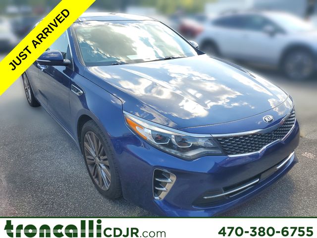 Horizon Blue 2017 Kia Optima Sedan Front-Wheel Drive 6-Speed Automatic