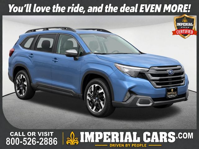 Horizon Blue Pearl 2025 Subaru Forester SUV / Crossover All-Wheel Drive Continuously Variable Transmission