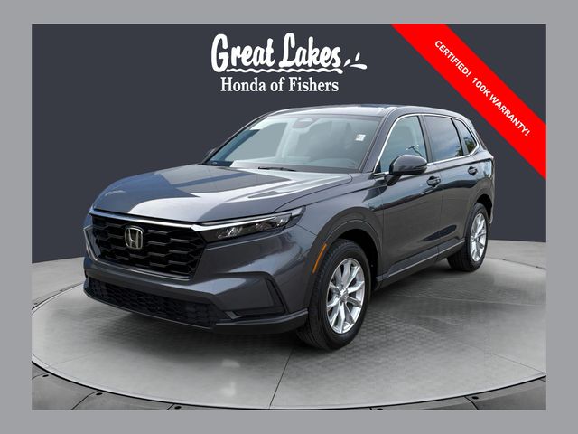 Canyon River Blue Metallic 2024 Honda CR-V EX AWD SUV / Crossover All-Wheel Drive Continuously Variable Transmission