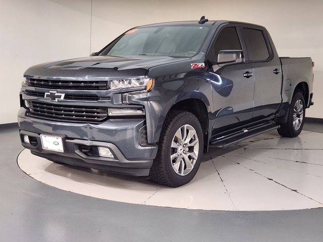 Shadow Gray Metallic 2019 Chevrolet Silverado 1500 RST Crew Cab 4WD Pickup Truck Four-Wheel Drive 8-Speed Automatic