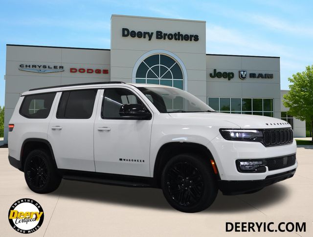 Bright White Clearcoat 2025 Jeep Wagoneer SUV / Crossover Four-Wheel Drive 8-Speed Automatic