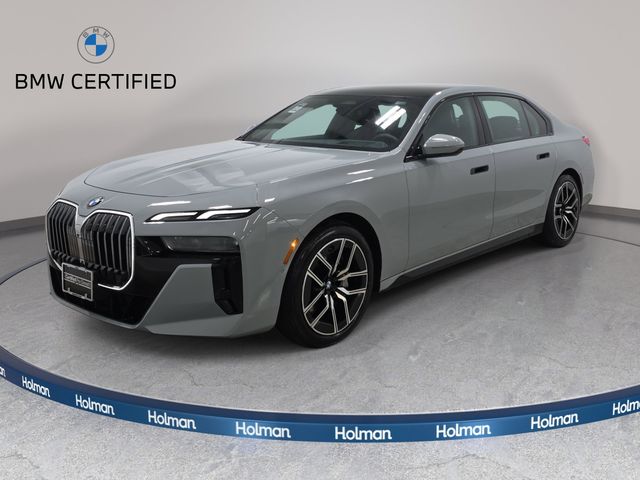 Brooklyn Gray Metallic 2025 BMW 7 Series Sedan All-Wheel Drive 8-Speed Automatic