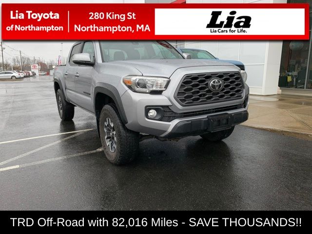 Silver Sky Metallic 2020 Toyota Tacoma TRD Off Road Double Cab 4WD Pickup Truck Four-Wheel Drive 6-Speed Automatic
