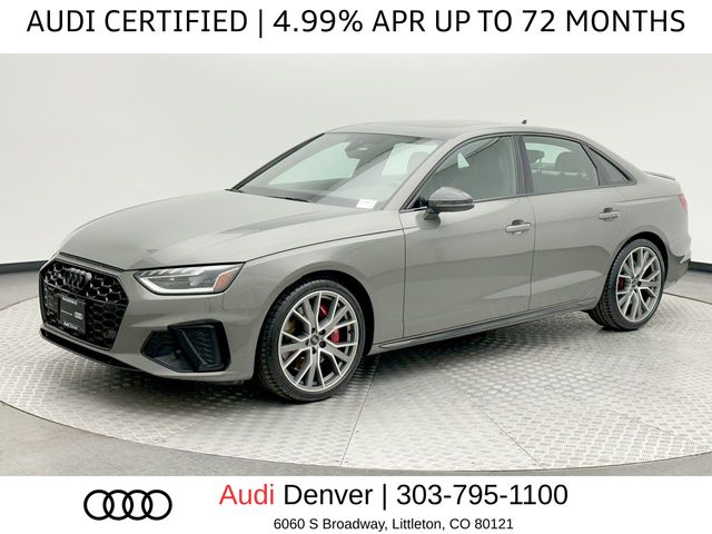 Chronos Gray Metallic 2023 Audi S4 Sedan All-Wheel Drive 8-Speed Automatic