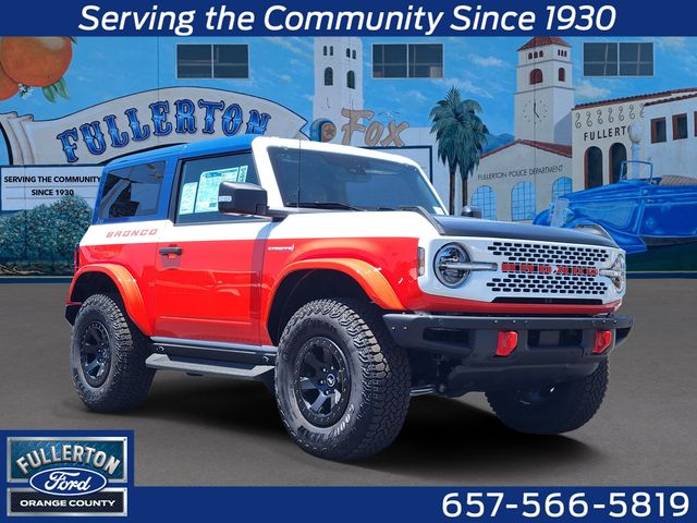 Oxford White 2025 Ford Bronco SUV / Crossover Four-Wheel Drive Automatic
