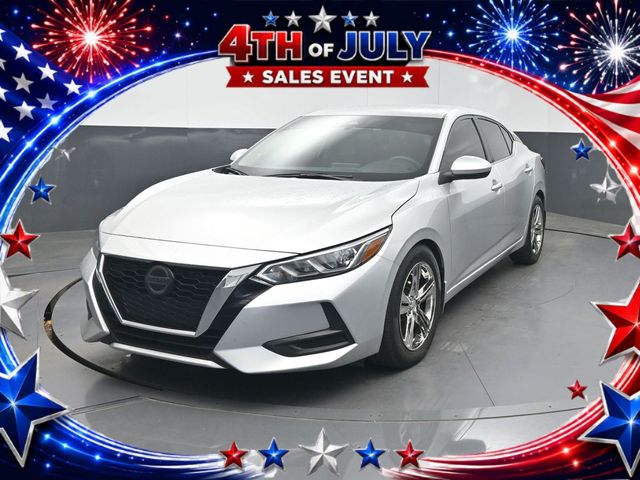 Brilliant Silver Metallic 2023 Nissan Sentra Sedan Front-Wheel Drive Continuously Variable Transmission