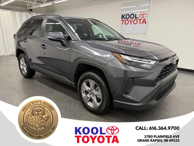 Magnetic Gray Metallic 2025 Toyota RAV4 SUV / Crossover All-Wheel Drive 8-Speed Automatic