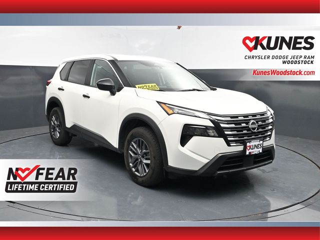 Glacier White 2024 Nissan Rogue SUV / Crossover All-Wheel Drive Continuously Variable Transmission