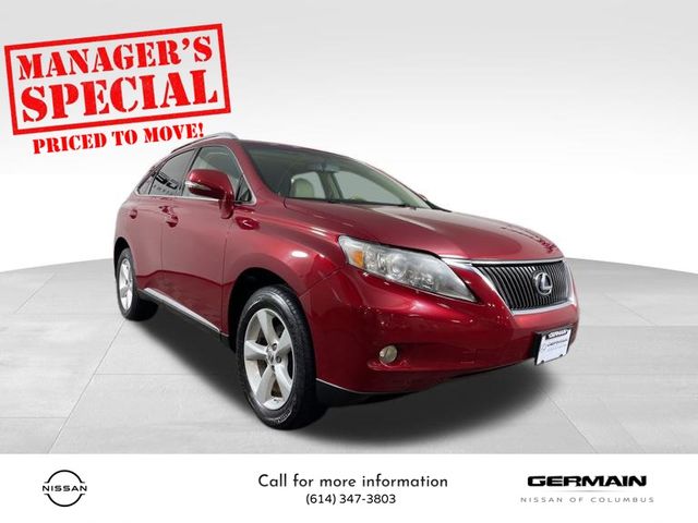 Used 2012 Lexus RX 350 with VIN 2T2BK1BA2CC153242 for sale in Columbus, OH