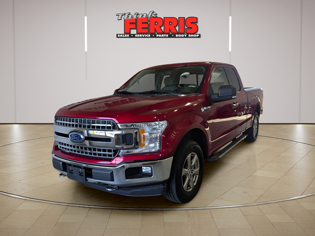 Ruby Red 2018 Ford F-150 XLT SuperCab 4WD Pickup Truck Four-Wheel Drive Automatic