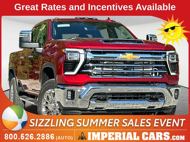 Radiant Red Tintcoat 2026 Chevrolet Silverado 3500HD LTZ Crew Cab 4WD Pickup Truck Four-Wheel Drive Automatic