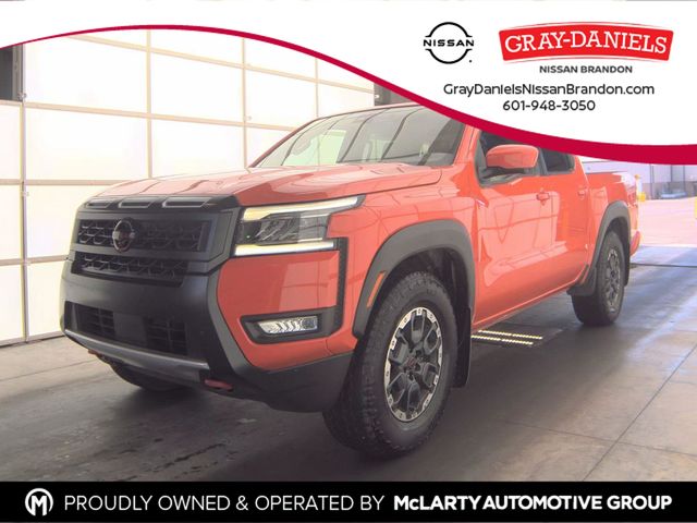 Afterburn Orange 2025 Nissan Frontier Pickup Truck 4X2 9-Speed Automatic Overdrive