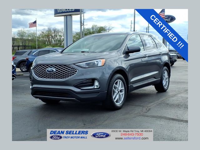 Carbonized Gray Metallic 2023 Ford Edge SUV / Crossover All-Wheel Drive 8-Speed Automatic