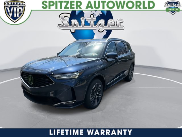 2026 Acura MDX Advance Package Blue at Spitzer Acura