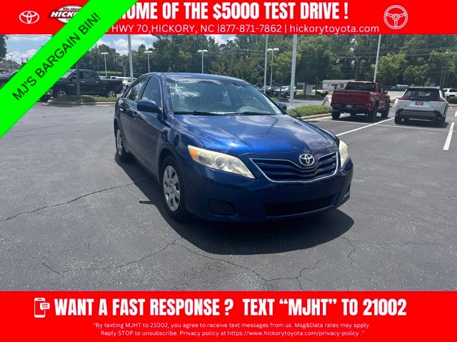 Blue Ribbon Metallic 2010 Toyota Camry Sedan Front-Wheel Drive 6-Speed Automatic Overdrive