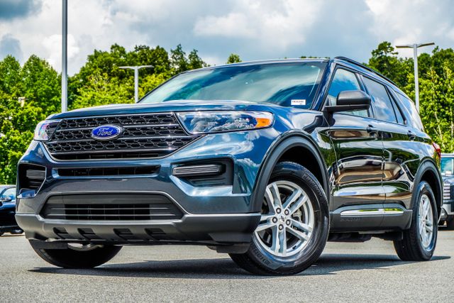 Blue Metallic 2024 Ford Explorer SUV / Crossover Rear-Wheel Drive Automatic