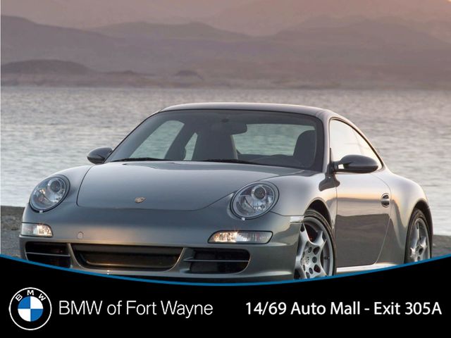 Basalt Black Metallic 2006 Porsche 911 Coupe Rear-Wheel Drive 5-Speed Automatic