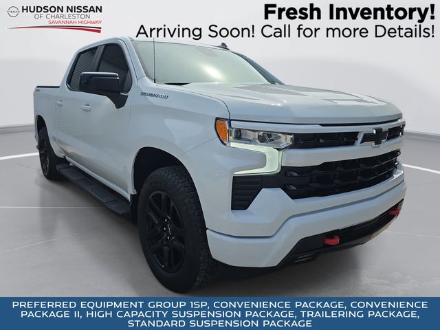 Summit White 2024 Chevrolet Silverado 1500 Pickup Truck Four-Wheel Drive Automatic