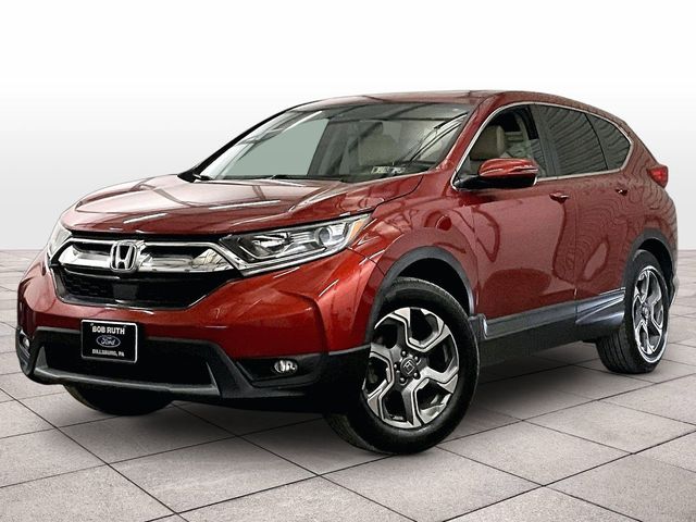 2017 Honda CR-V EX-L Red at Honda North