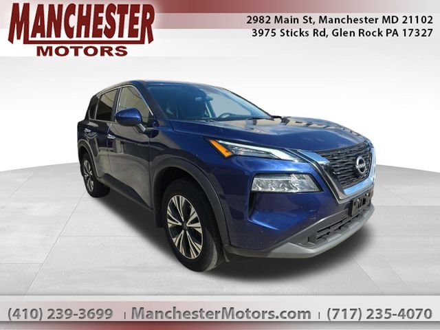 Caspian Blue Metallic 2023 Nissan Rogue SUV / Crossover All-Wheel Drive Continuously Variable Transmission