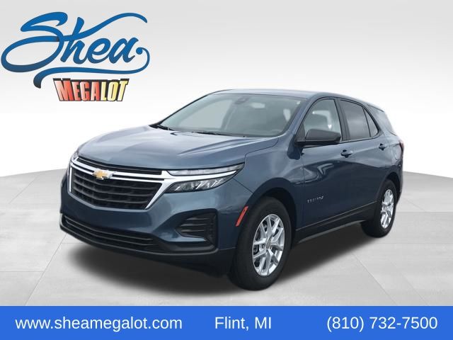 Lakeshore Blue Metallic 2024 Chevrolet Equinox LS FWD with 1LS SUV / Crossover Front-Wheel Drive 6-Speed Automatic Overdrive