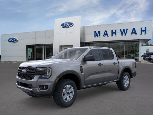 Carbonized Gray Metallic 2025 Ford Ranger XL SuperCrew 4WD Pickup Truck Four-Wheel Drive Automatic