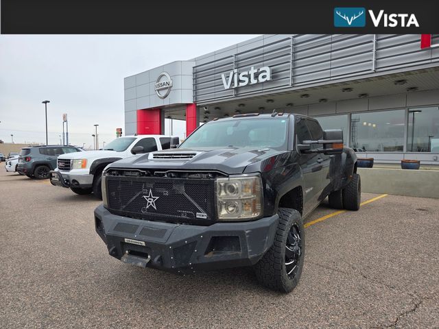 Black 2017 Chevrolet Silverado 3500HD Work Truck Crew Cab 4WD Pickup Truck Four-Wheel Drive 6-Speed Automatic