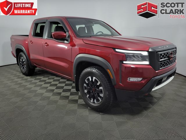 Cardinal Red Metallic 2024 Nissan Frontier Pickup Truck 4X2 9-Speed Automatic Overdrive