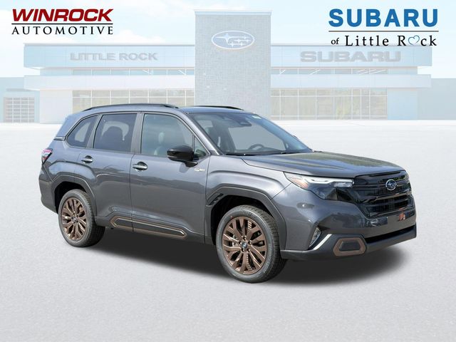 Gray 2026 Subaru Forester Hybrid Sport AWD SUV / Crossover All-Wheel Drive Continuously Variable Transmission