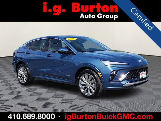 Ocean Blue Metallic 2025 Buick Envista Avenir FWD SUV / Crossover Front-Wheel Drive 6-Speed Automatic
