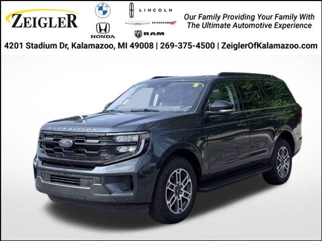Stone Blue Metallic 2025 Ford Expedition Active 4WD SUV / Crossover Four-Wheel Drive Automatic