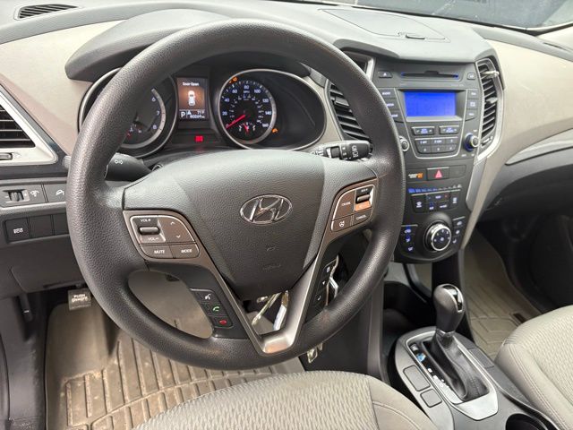 2015 Frost White Pearl Hyundai Santa Fe Sport Base FWD SUV