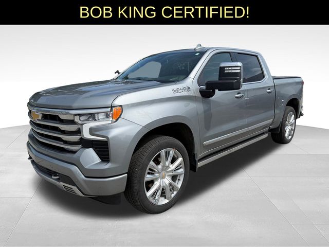 Sterling Gray Metallic 2026 Chevrolet Silverado 1500 High Country Crew Cab 4WD Pickup Truck Four-Wheel Drive Automatic