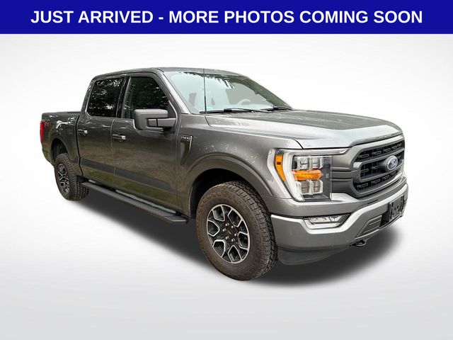 Gray Metallic 2022 Ford F-150 Pickup Truck Four-Wheel Drive Automatic