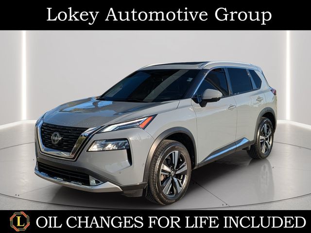 Boulder Gray Pearl 2023 Nissan Rogue SUV / Crossover All-Wheel Drive Continuously Variable Transmission