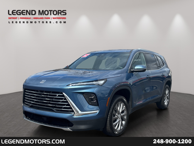 Ocean Blue Metallic 2025 Buick Enclave Preferred FWD SUV / Crossover Front-Wheel Drive 8-Speed Automatic