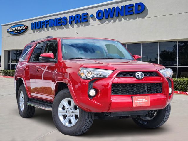 Barcelona Red Metallic 2019 Toyota 4Runner SR5 4WD SUV / Crossover Four-Wheel Drive 5-Speed Automatic Overdrive