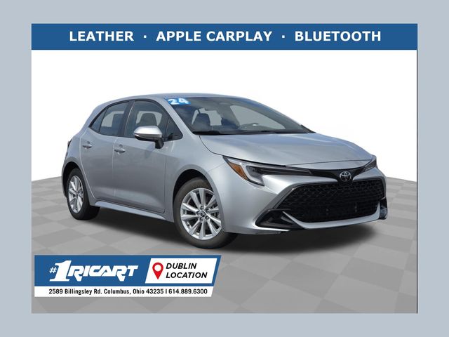 Magnetic Gray Metallic 2024 Toyota Corolla Hatchback SE FWD Hatchback Front-Wheel Drive Continuously Variable Transmission