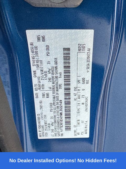 2021 Ford Ranger XLT Blue at AutoSavvy Houston Southwest