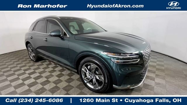 Cardiff Green 2024 Genesis GV70 Electrified AWD SUV / Crossover All-Wheel Drive Automatic