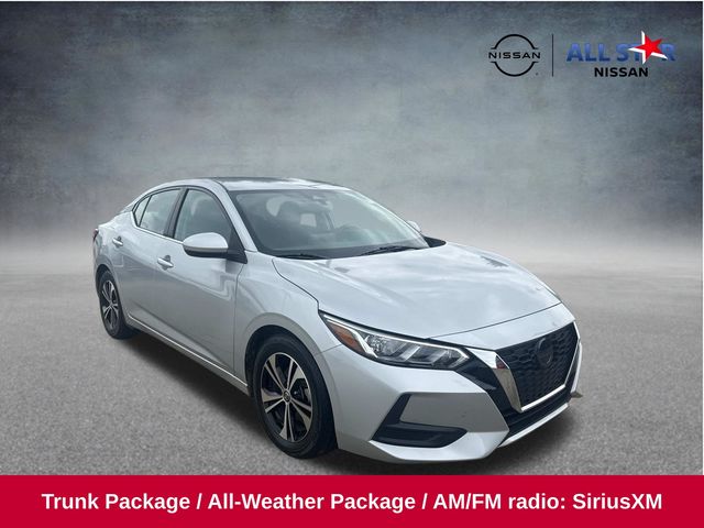 Brilliant Silver Metallic 2023 Nissan Sentra Sedan Front-Wheel Drive Continuously Variable Transmission