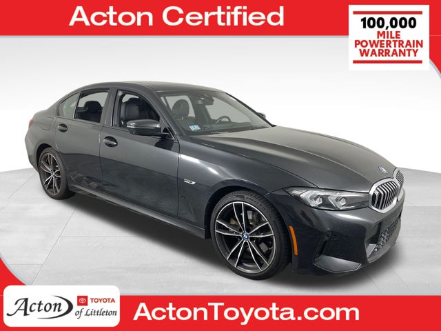 Black Sapphire Metallic 2023 BMW 3 Series Sedan Rear-Wheel Drive 8-Speed Automatic